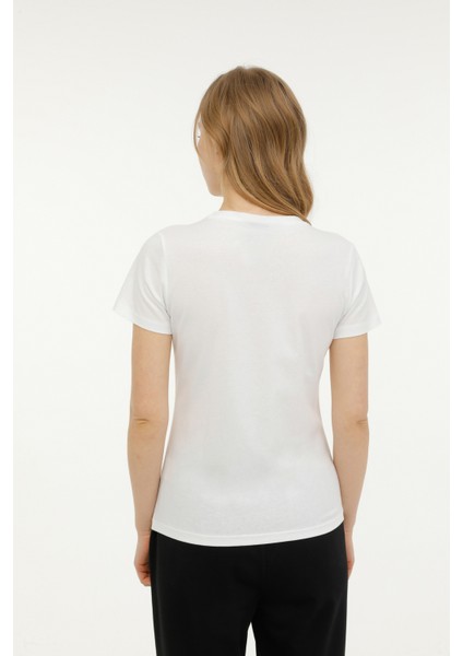 Wb V Neck 11SN227 4fx Beyaz Kadın Kısa Kol T-Shirt fiyatları