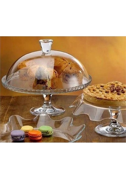 Tekno Trust Modern Ayaklı Kek Fanusu 047OA FMA203242 95200 Mikrodalgada Kullanılabilir 1 32 Seramik Beyaz Ayakl fiyatları