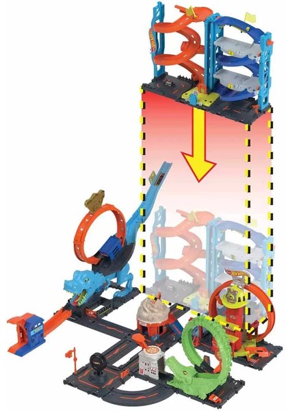 Hot Wheels Heyecanlı Yarış Kulesi HKX43