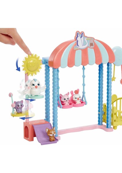 Enchantimals Minik Dostlar Kreş Bebek ve Aksesuarları HLH23