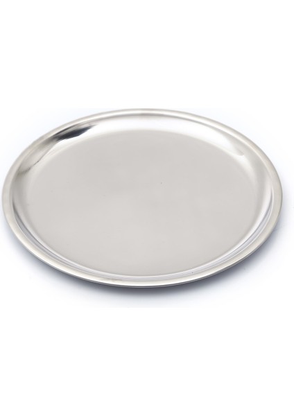 Tekno Trust Metalik Çelik Servis Tabağı, Paslanmaz Düz Tabak No.6 Geometrik Paslanmaz Çelik Servis Tabağı Yuvar fiyatları