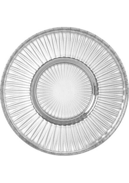 Tekno Trust Cam Riva 6 Lı Çay Tabağı Elysia Çay Bardağı ile Uyumlu 6 Parça Klasik Çay Tabağı Mikrodalgada Kulla fiyatları