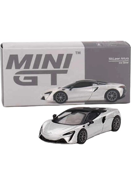 Mini Gt 1:64 Mclaren Artura Ice Silver