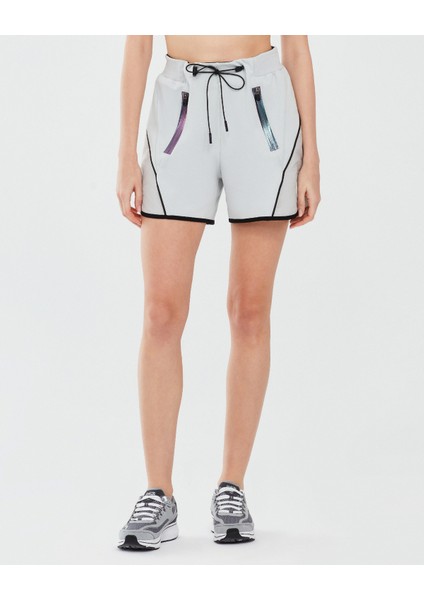 2xi-Lock W 5 Inch Short Kadın Gri Spor Şort S241034-035