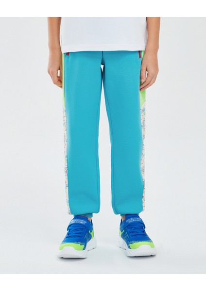 2xi-Lock B Jogger Sweatpant Büyük Erkek Çocuk Mavi Eşofman Altı SK241077-420