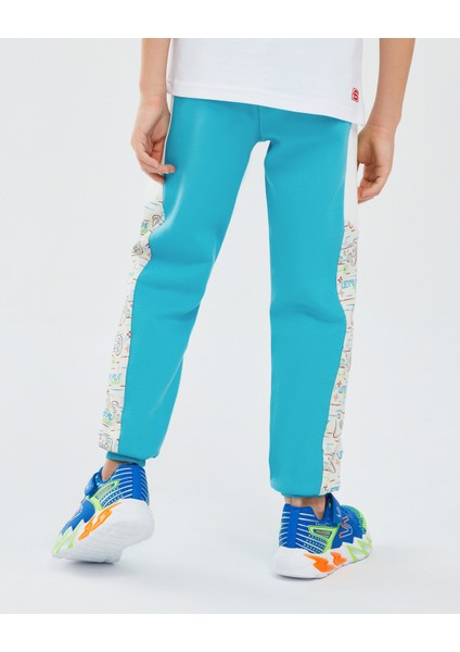 2xi-Lock B Jogger Sweatpant Büyük Erkek Çocuk Mavi Eşofman Altı SK241077-420