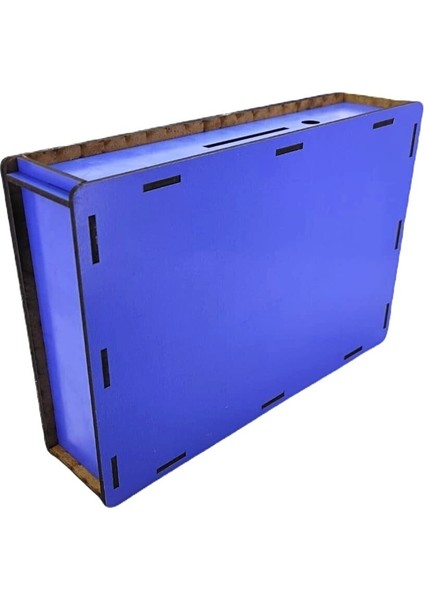 Tekno Trust Parabox Sarı Lacivert Hedefli Para Biriktirme Kumbarası 3.000 Hedefli Ahşap Para Kutusu modelleri