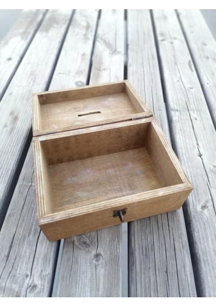 Tekno Trust Tipbox Ahşap Oyma Yazılı 24CM x 16CM Yükseklik 10CM modelleri