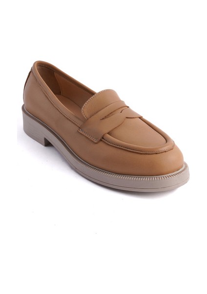 Mubiano Hakiki Deri Collection Kadın Babet Nude -MCSDD024-N indirimleri