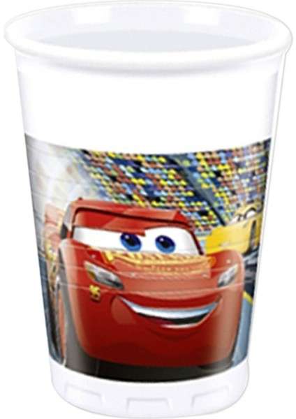 Cars 3 Plastik Bardak 200ML 8li