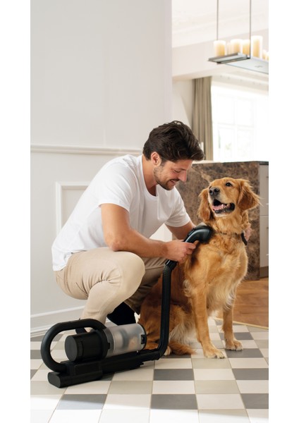 S1 Pet Care Hepa 14 Filtreli Dikey Şarjlı Süpürge