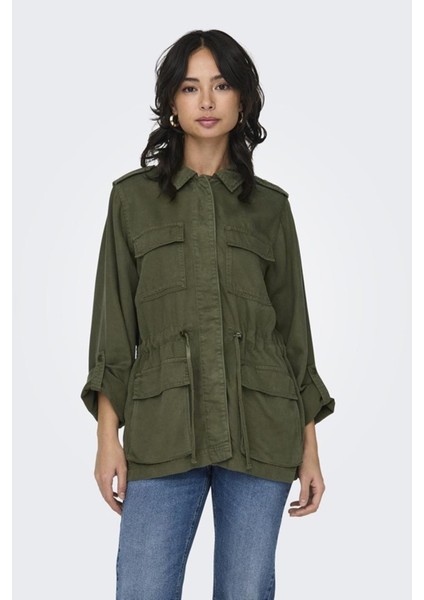 Onlkenya B Lıfe Utılıty Jacket cc OTW15309829 Haki fırsatları