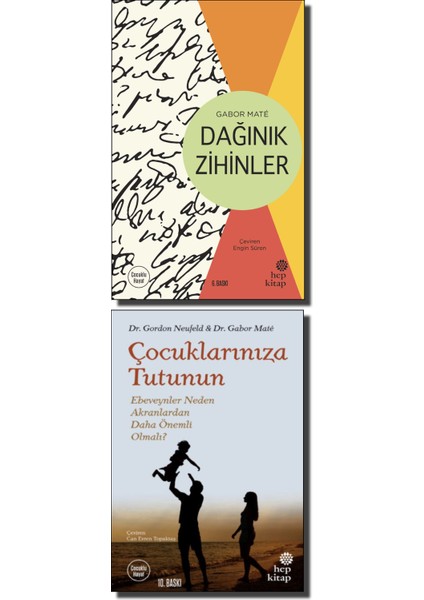 Dağınık Zihinler - Çocuklarınıza Tutunun - 2 Kitap