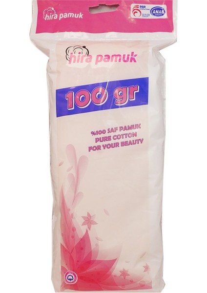 Pamuk 100 Gram Hidrofil Zikzak Temizleme Pamuğu