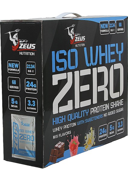 Zero Isole Whey Protein Mix Aroma 68 Servis