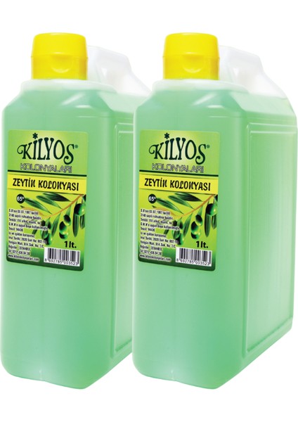 Zeytin Kolonyası 1 Litre x 2 Adet