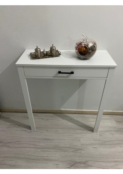 Tekno Trust Modern Kahve Köşesi Masası Ölçüleri 82X97X33 Şeklindedir. Beyaz Mdf Modern 6 Ay