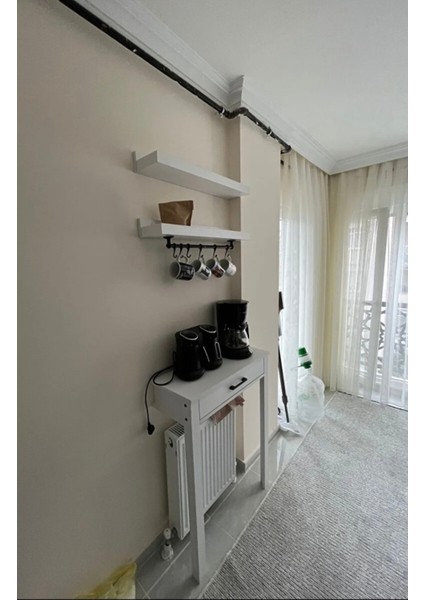 Tekno Trust Modern Kahve Köşesi Kalorifer Boşluğu 70X92X30 Modern 6 Ay Mdf Beyaz fırsatları