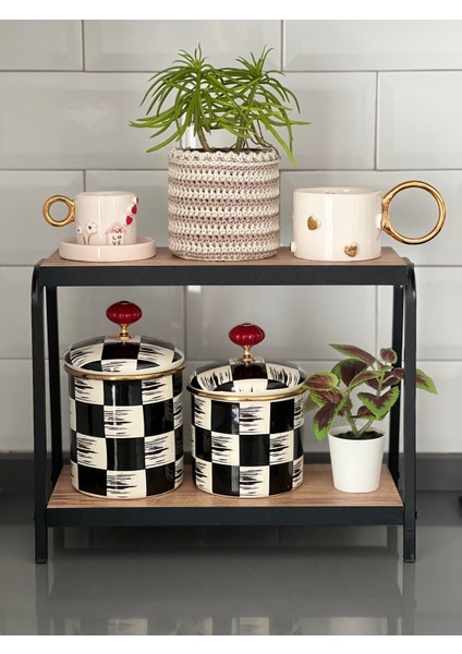 Tekno Trust Suntalam Mutfak Raf Çam Tezgah Üstü Raf Kahve Köşesi Raf Banyo Raf Baharatlık Kahverengi fiyatları