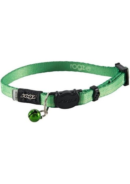Catz Kiddycat Halsband Dokuma Kedi Boyun Tasması Yeşil Small 1.1X20-31 cm