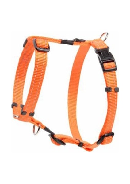Utility Tuig Reflektörlü Köpek Göğüs Tasması Turuncu Small 23-37 cm