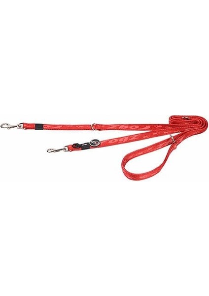 Alpinist Multilijn Köpek Göğüs Tasması Kayışı Kırmızı Medium 1.6X180 cm