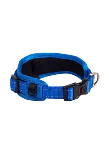 Utility Gevoerde Halsband Dolgulu Köpek Boyun Tasması Mavi Large 2X30-42 cm