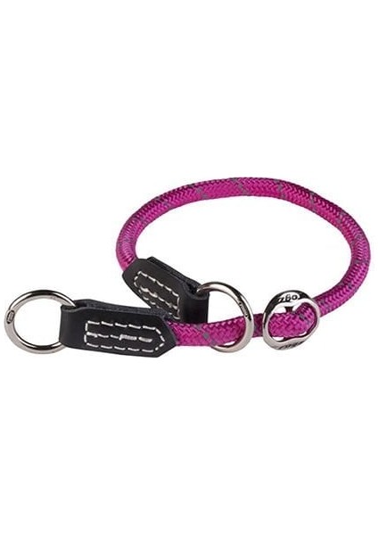 Rope Slipband Halat Köpek Boyun Tasması Pembe Large 1.2X45-55 cm