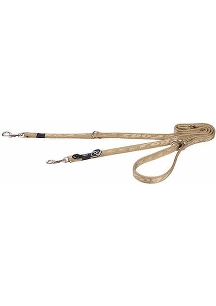Alpinist Multilijn Köpek Göğüs Tasması Kayışı Gold Medium 1.6X180 cm