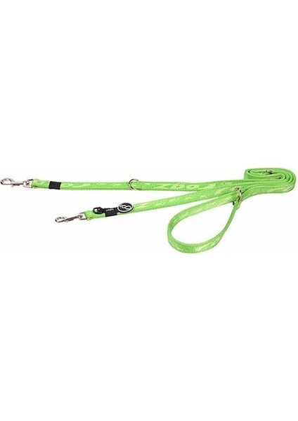 Alpinist Multilijn Köpek Göğüs Tasması Kayışı Yeşil Xlarge 2.5X180 cm