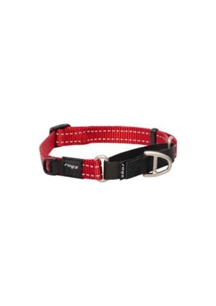 Utility Control Web Halsband Güvenlikli Dokuma Köpek Boyun Tasması Kırmızı Xlarge 2.5X53-80 cm