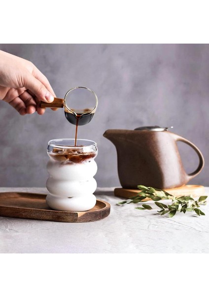 Tekno Trust Cam 2 Adet Isıya Dayanıklı Borosilikat Cam Pipetli Şerit Şeklinde Bardak | Kahve ve Sunum Bardağı 3 fiyatları