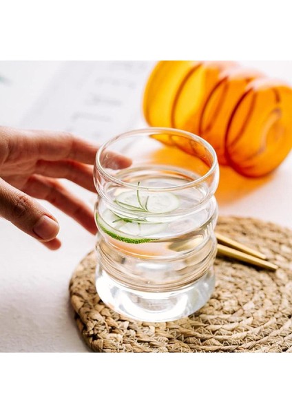 Tekno Trust Cam 2 Adet Isıya Dayanıklı Borosilikat Cam Pipetli Şerit Şeklinde Bardak | Kahve ve Sunum Bardağı 3 modelleri