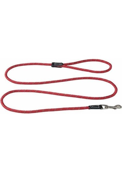 Rope Langelijn Halat Köpek Gezdirme Kayışı Kırmızı Large 1.2X180 cm