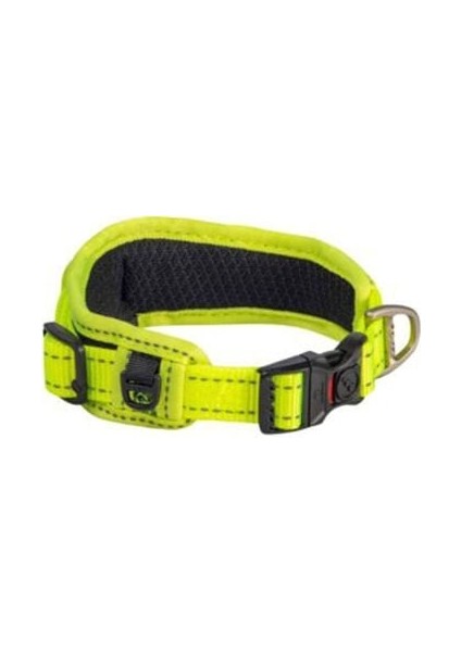 Utility Gevoerde Halsband Dolgulu Köpek Boyun Tasması Sarı Xxlarge 4X48-70 cm