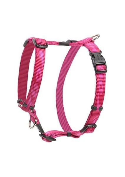Alpinist Tuig Dokuma Köpek Göğüs Tasması Pembe Small 1.1X23-37 cm
