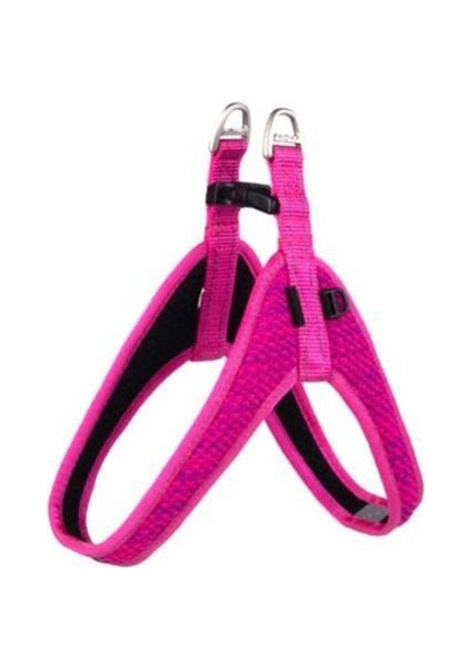 Utility Fast Fit Tuig Dolgulu Köpek Göğüs Tasması Pembe Small/medium 1.6X47 cm