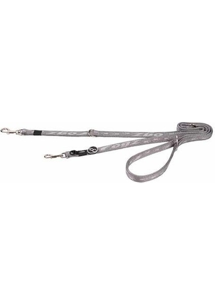 Alpinist Multilijn Köpek Göğüs Tasması Kayışı Gri Xlarge 2.5X180 cm