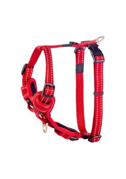 Utility Control Tuig Durma Çekme Kontrollü Dokuma Köpek Göğüs Tasması Kırmızı Medium 1.6X32-52 cm