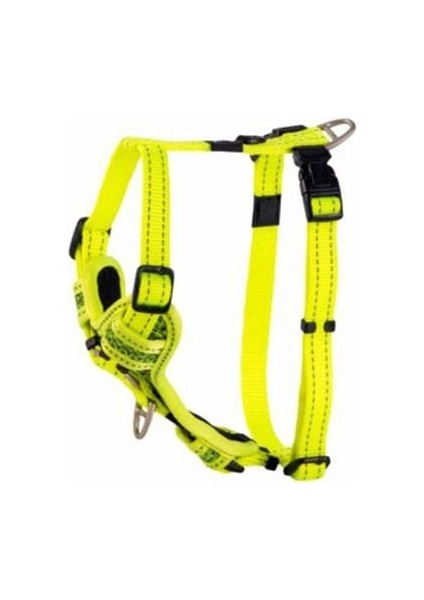 Utility Control Tuig Durma Çekme Kontrollü Dokuma Köpek Göğüs Tasması Sarı Xlarge 2.5X60-100 cm