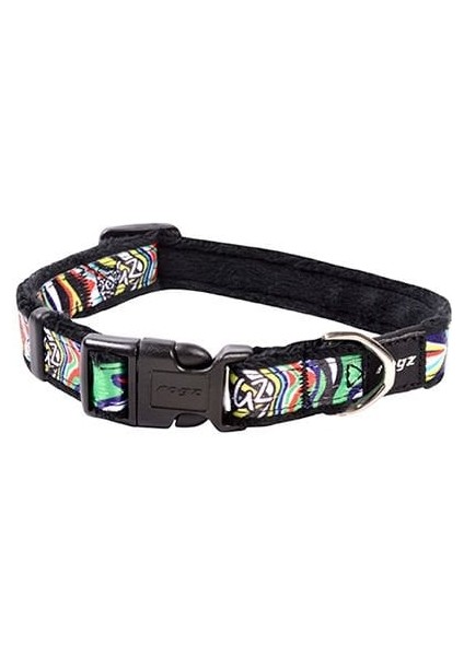 Fashion Halsband Karışık Desenli Köpek Boyun Tasması Siyah Small 1.1X20X31 cm