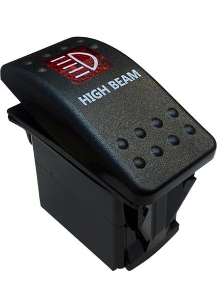 Projektör Işıklı 3P On-Off 12-24V Marin Switch IC-134M-S16