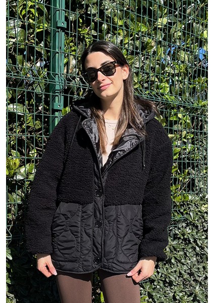 Peluşlu Bol Kesim Mont fiyatları