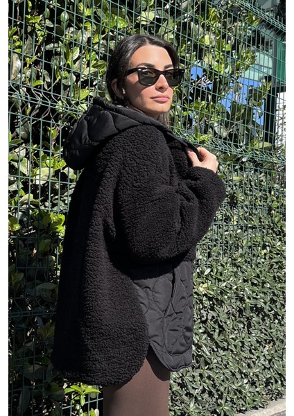 Peluşlu Bol Kesim Mont fırsatları