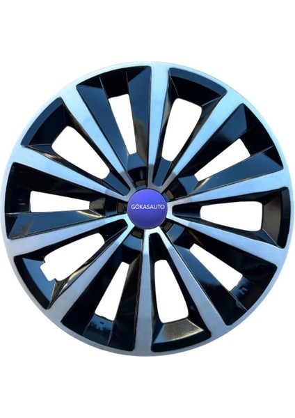 Gökasauto Falcon 14 Inç Jant Kapağı Renkli 4 Adet 1 Takım