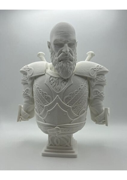 Ayyıldız Luxury Kratos Chracter Figure Büst Figür 15 cm I