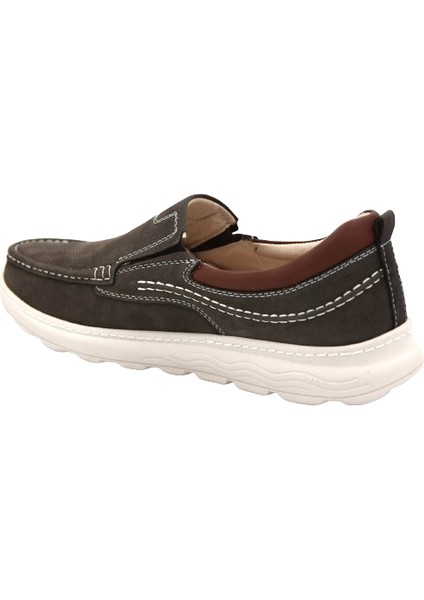 (Paggi) Deri Poli Hafif Taban Mokosen Erkek Günlük Ayakkabı Vizon fırsatları