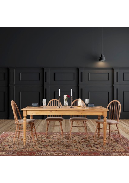 Laura Naturel Masa Takımı