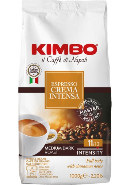 Espresso Crema Intensa Çekirdek Kahve 1000 gr