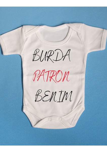Patobaby Pamuklu Bebek Zıbını Burda Patron Benim 3